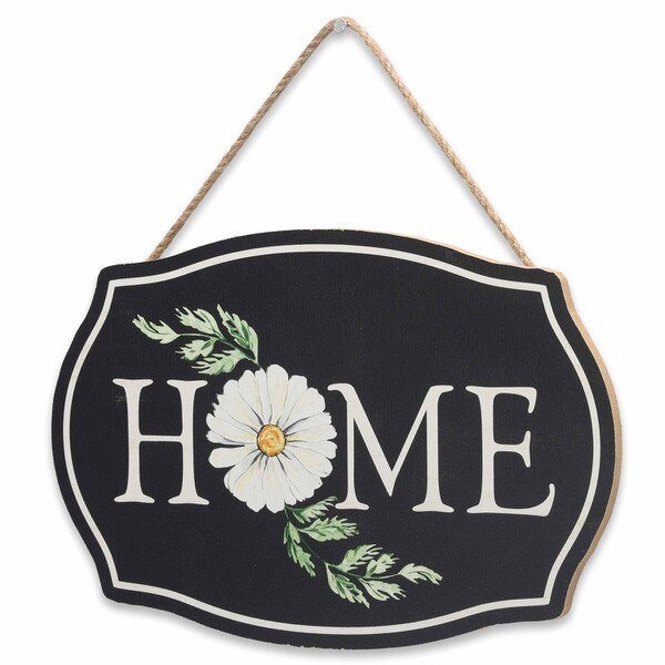 Home Daisy Floral Hanging Wood Wall Decor Open Road Brands ShopORB